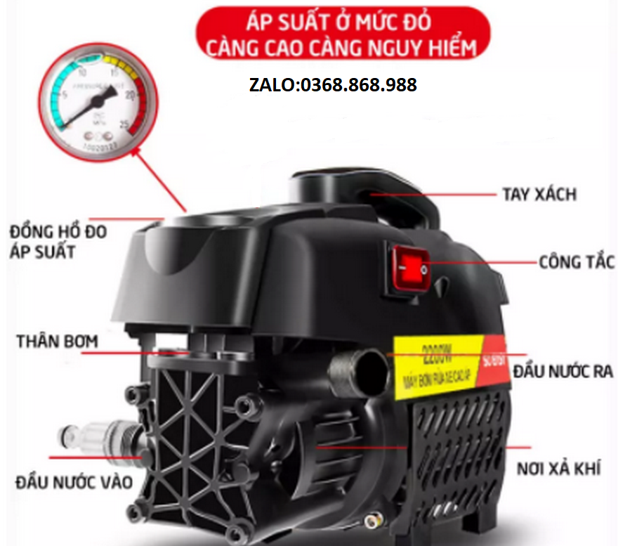 Máy rửa xe gia đình