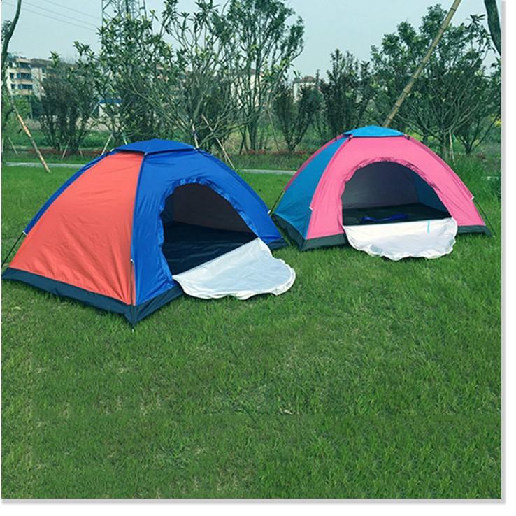 Lều cắm trại picnic 2 lớp  , đi phượt, du lịch dã ngoại chống thấm ngủ ngon hòa mình vào thiên nhiên, lều cắm trại