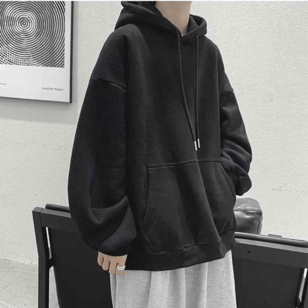 ÁO KHOÁC NỈ HOODIE TRƠN TÚI BỰ GIỮA CHẤT VẢI NỈ BÔNG DÀY LOẠI 1 MẶC SIÊU ẤM ÁP UTT