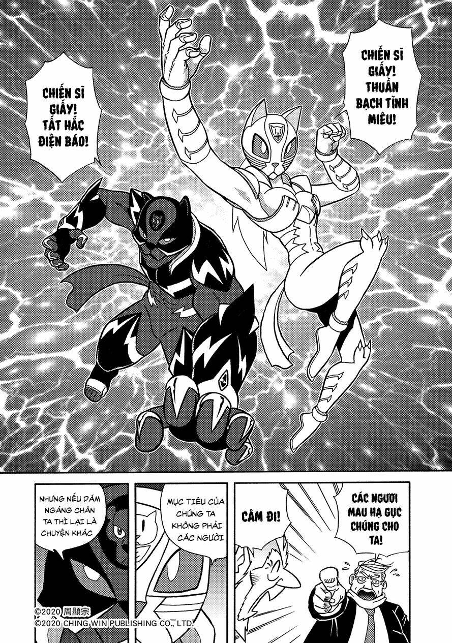 Hiệp Sĩ Giấy A chapter 18.1 8