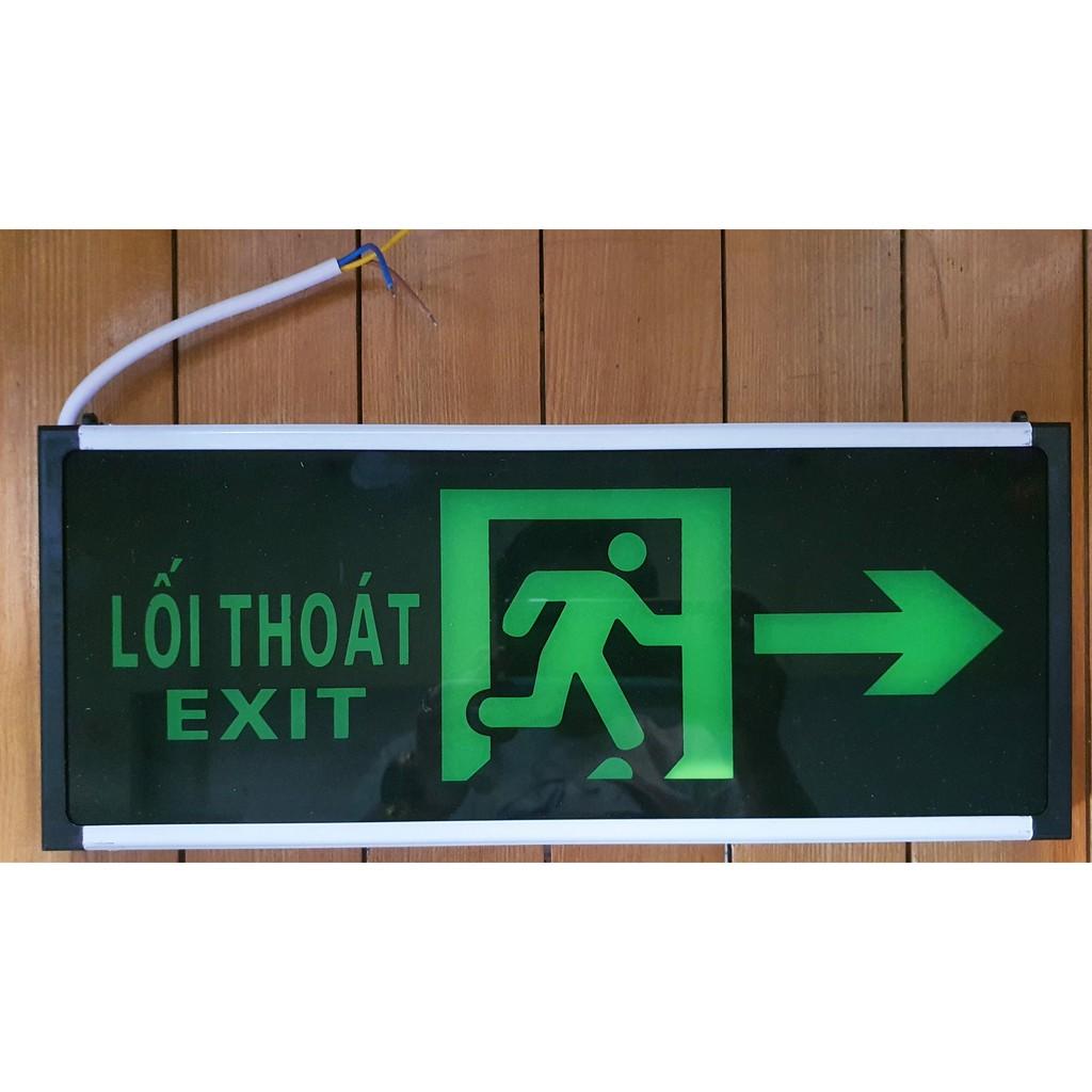 Đèn Thoát Hiểm Exit hai mặt hướng mũi tên phải