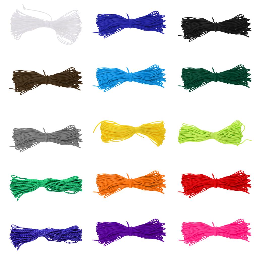 7 Strand Core Cord 300lb Paracord Parachute Rope Lanyard Black