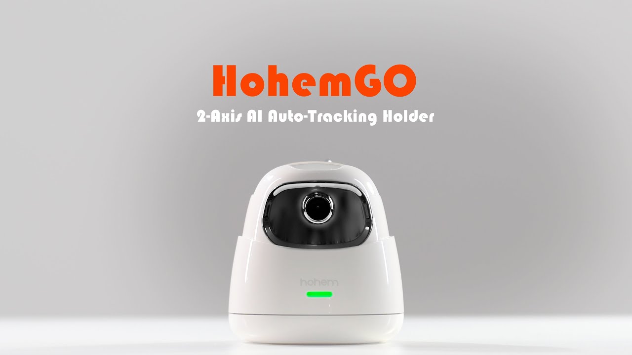 Hohem GO - Gá Kẹp Điện Thoại Tích Hợp Cảm Biến Tầm Nhìn AI Xoay 360°, Thời Gian Sử Dụng 10 Giờ- Hàng chính hãng