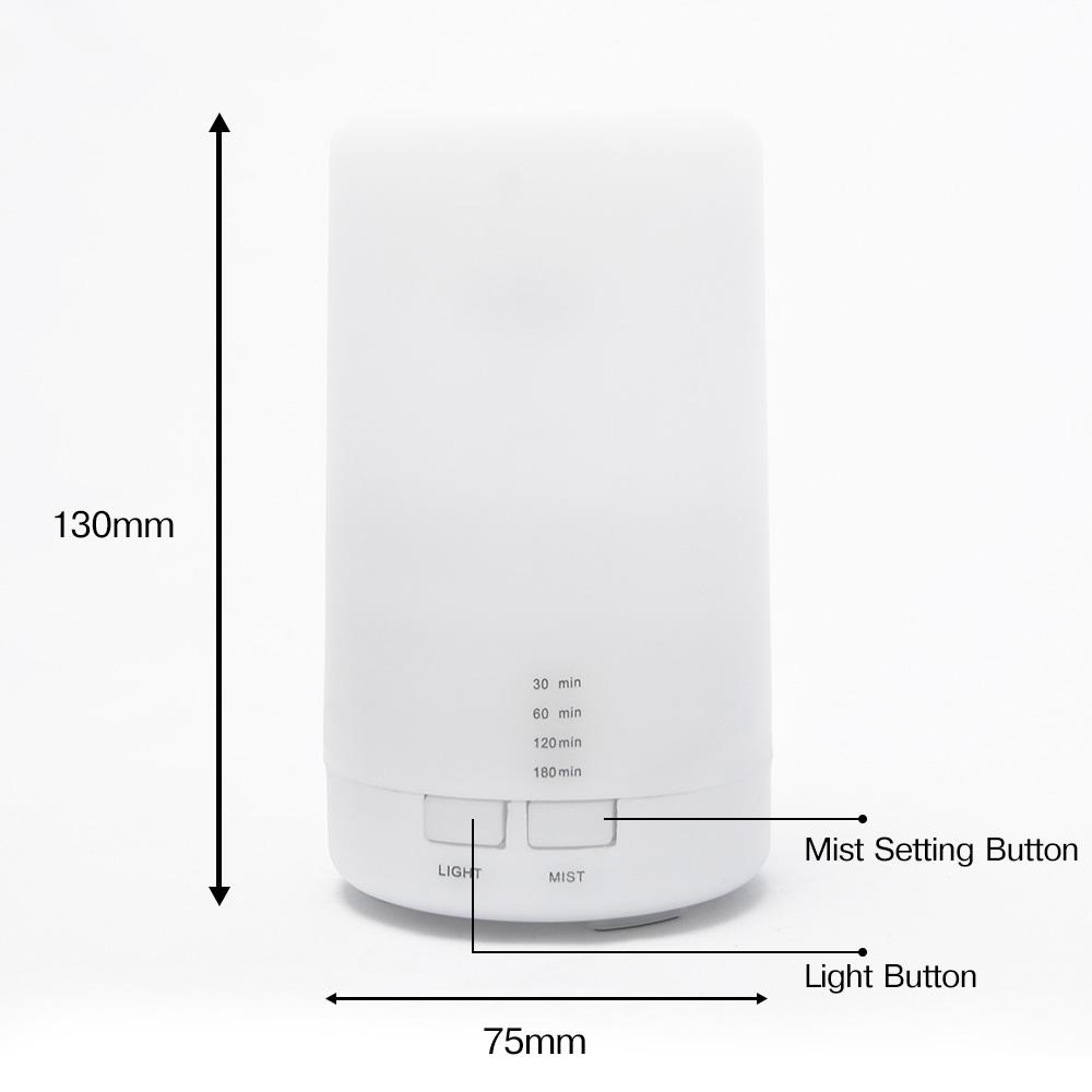 USB Tạo Độ Ẩm Siêu Âm Hương Thơm Khuếch Tán Tinh Dầu Điện Máy Lọc Không Khí Difusor Hạt Đèn Xông Phòng Cho Văn Phòng Hoặc Gia Đình