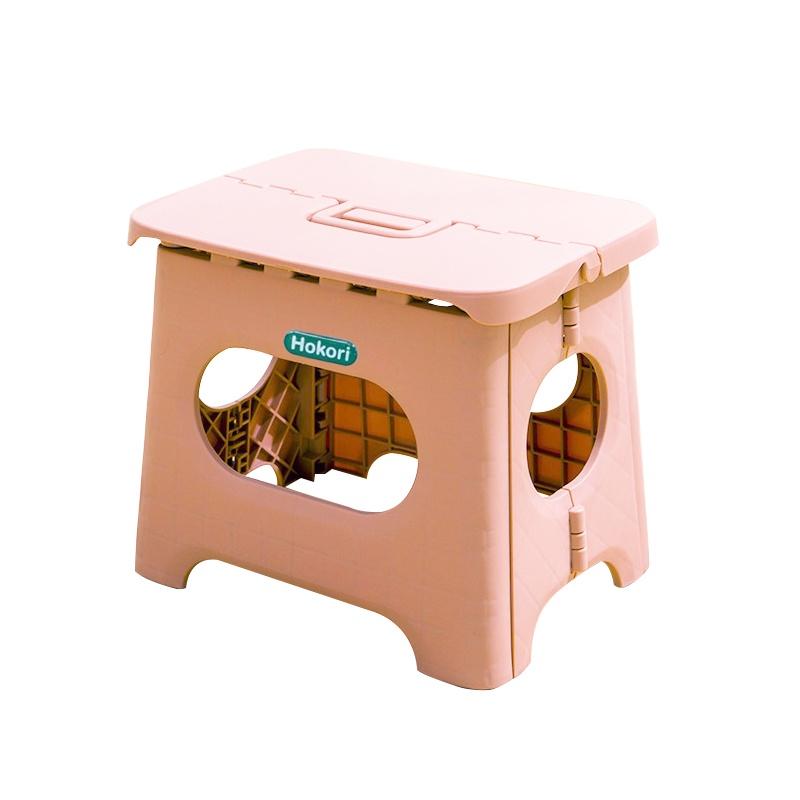 Ghế nhựa gấp gọn Hokori Việt Nhật 2058/2059 - Ghế đẩu mini xếp gọn có quai xách tiện lợi