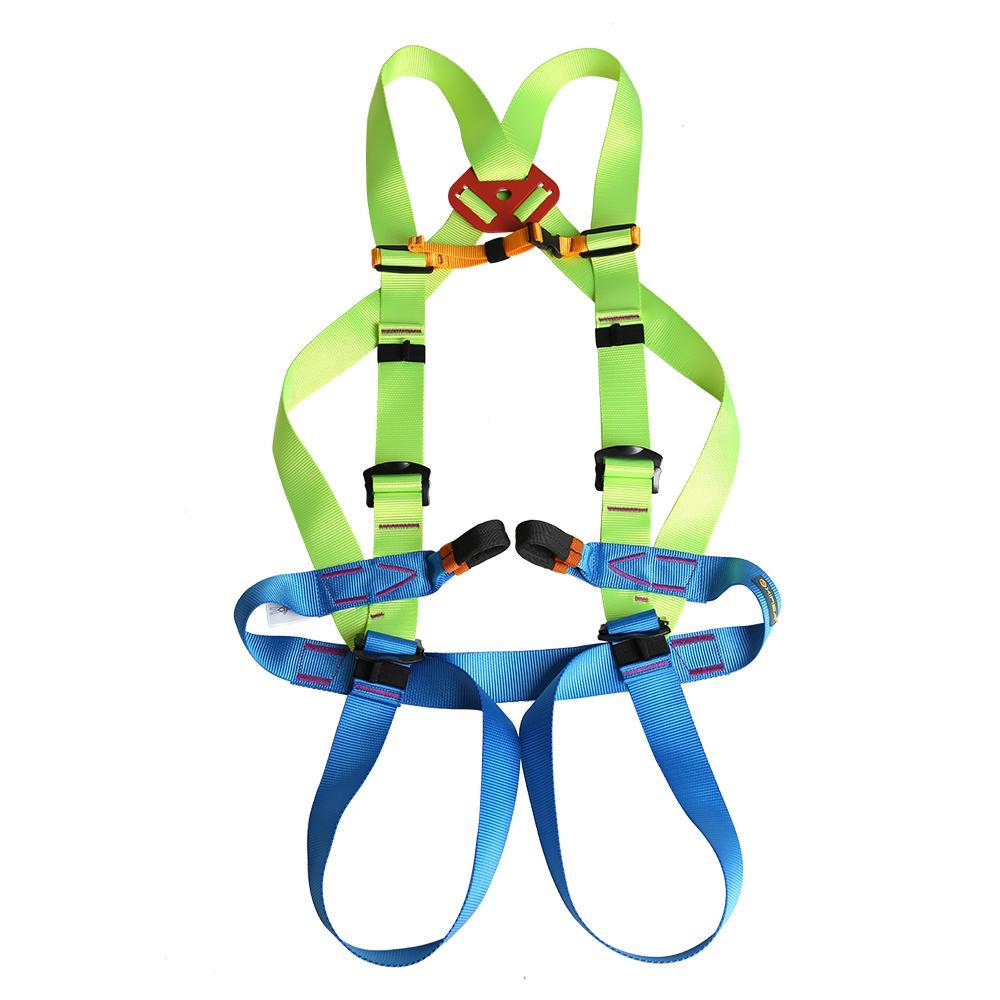 Professional Full Body Rock Climbing Rappelling Safety Harness Equipment - 3 Colors