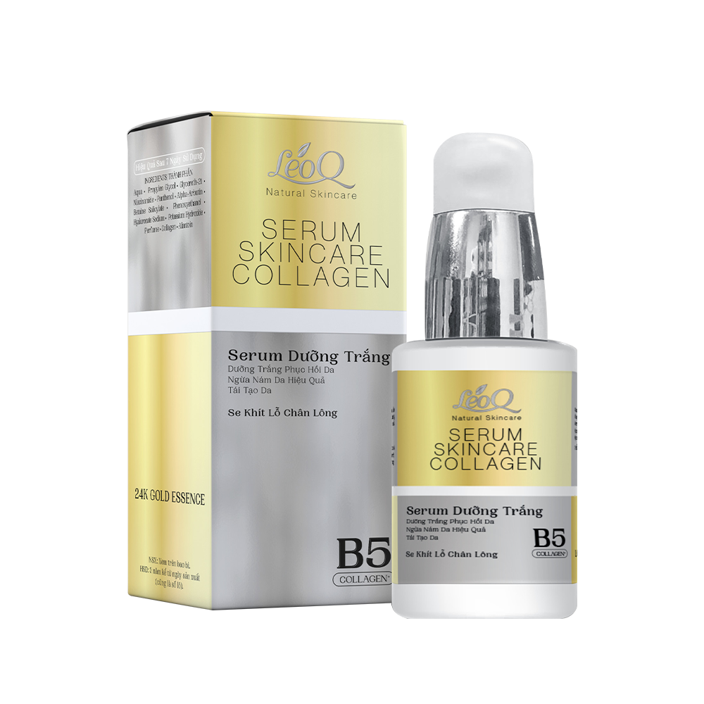 Serum dưỡng trắng LeoQ dưỡng trắng phục hồi da tái tạo da 30ml L67