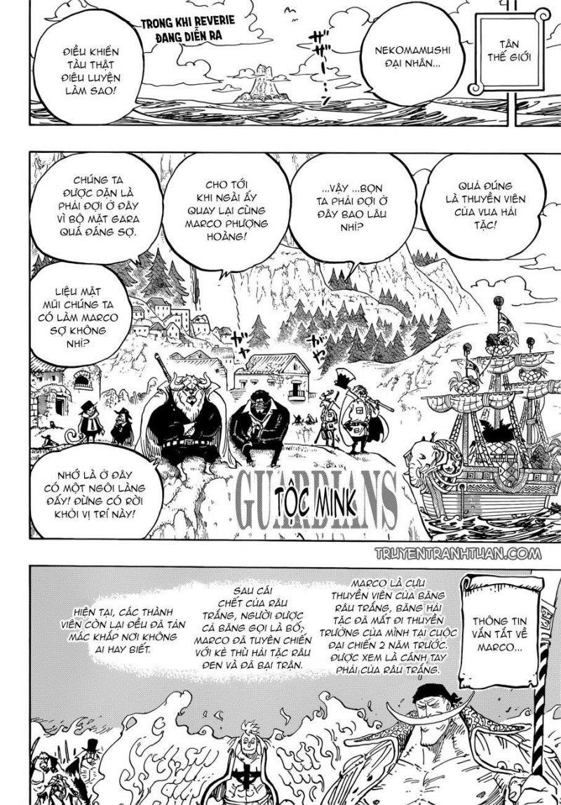đảo hải tặc - one piece chapter 909 2