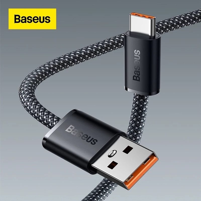 áp Sạc Nhanh, Vải Dù Siêu Bền Baseus Dynamic Series USB to Type-C 100W - HÀNG CHÍNH HÃNG