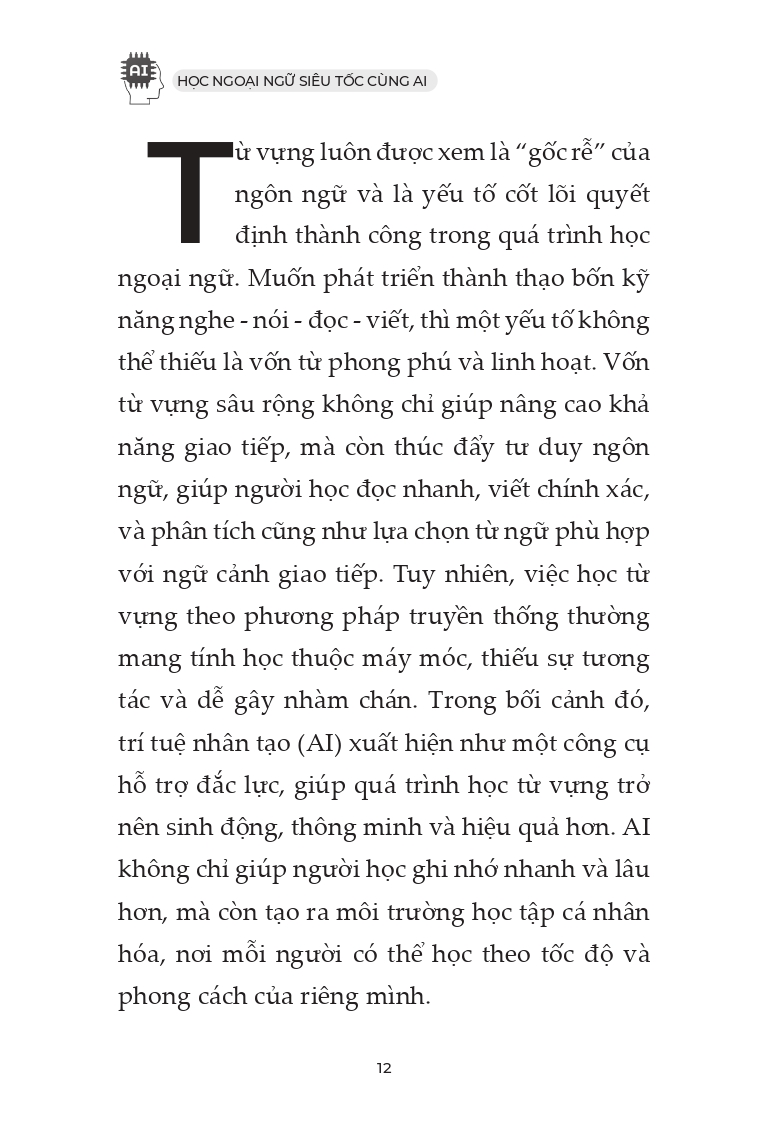 Học Ngoại Ngữ Siêu Tốc Cùng AI