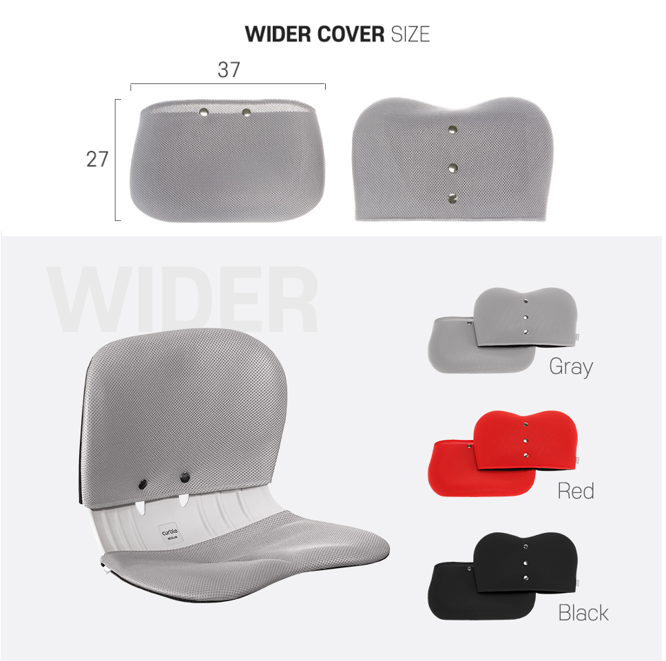 [CHÍNH HÃNG ABLUE] Vỏ bọc chống bẩn dành cho ghế chỉnh dáng Cover Curble Wider. Hàng nhập khẩu Hàn Quốc