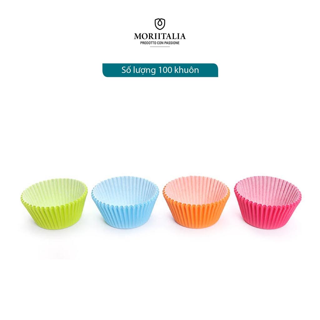 Giấy nướng bánh cupcake La Fonte set 100 khuôn YY20410