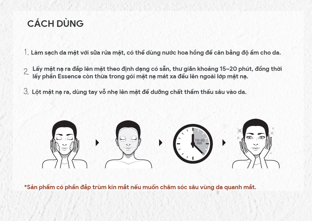 Mặt nạ gạo lứt Whisis Nature Origin Energy Sheet Mask tái tạo làn da, giúp da sáng và hồng hào