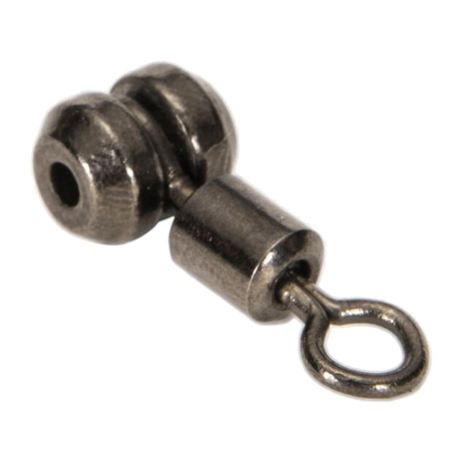 10Pcs Ball Bearing Fishing Swivel Connectors Carp Rings Heavy Duty S