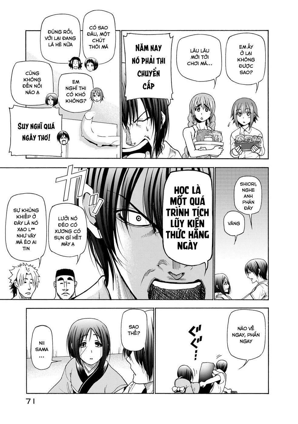 cô gái thích lặn - grand blue chapter 27 25