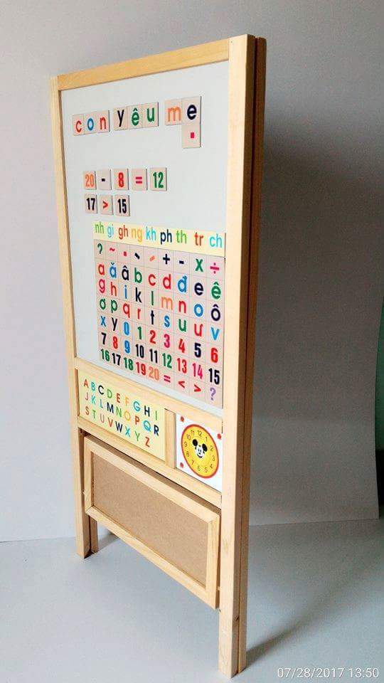 Bảng học thông minh 2 mặt