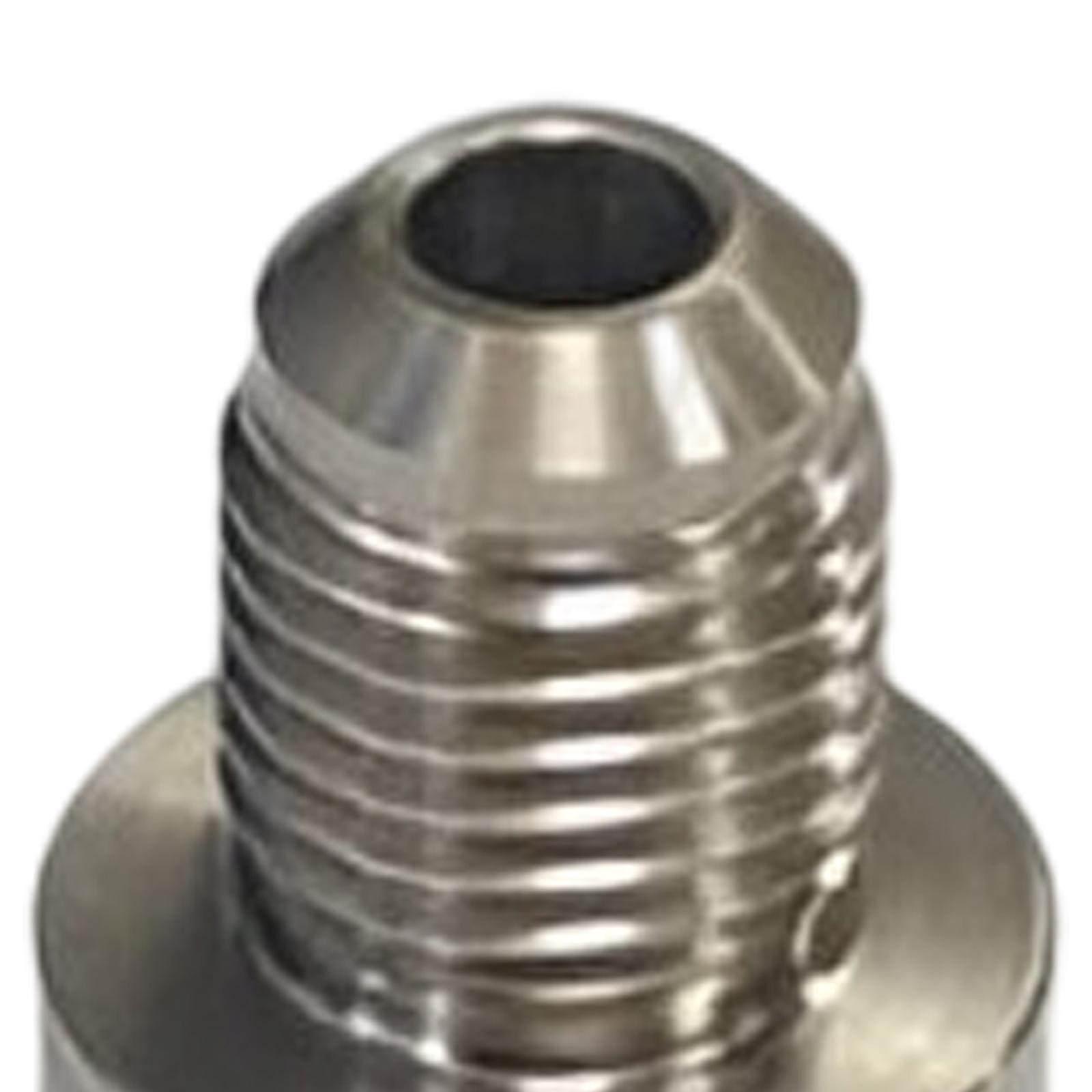 Stainless Steel Male Weld on Fitting Male Billet Assembly Durable Easy Installation Spare Parts Replacement Water Fuel Oil Tank Hose Adapter