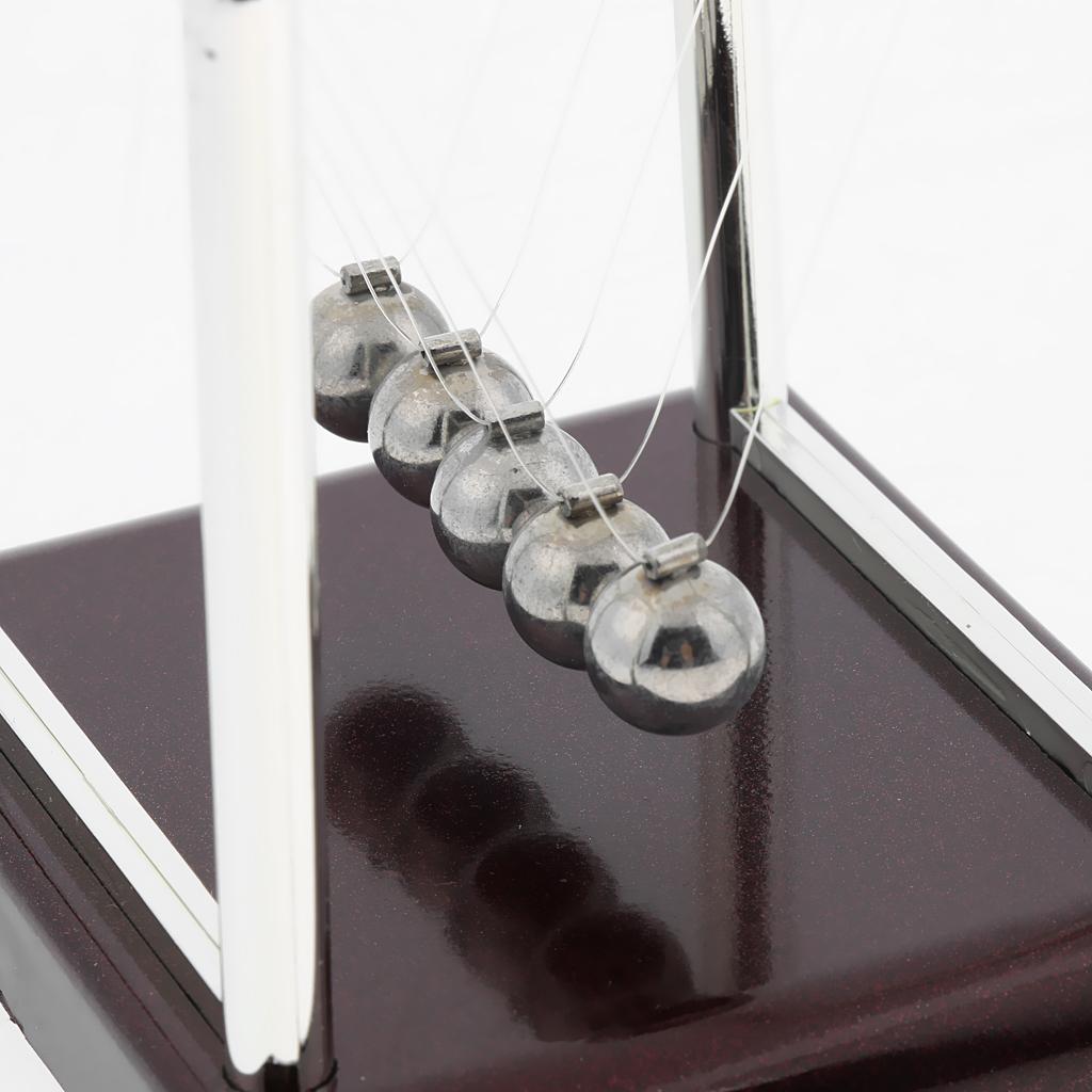 Square Newton's Cradle Balance Balls Physics Science Pendulum Toy Large