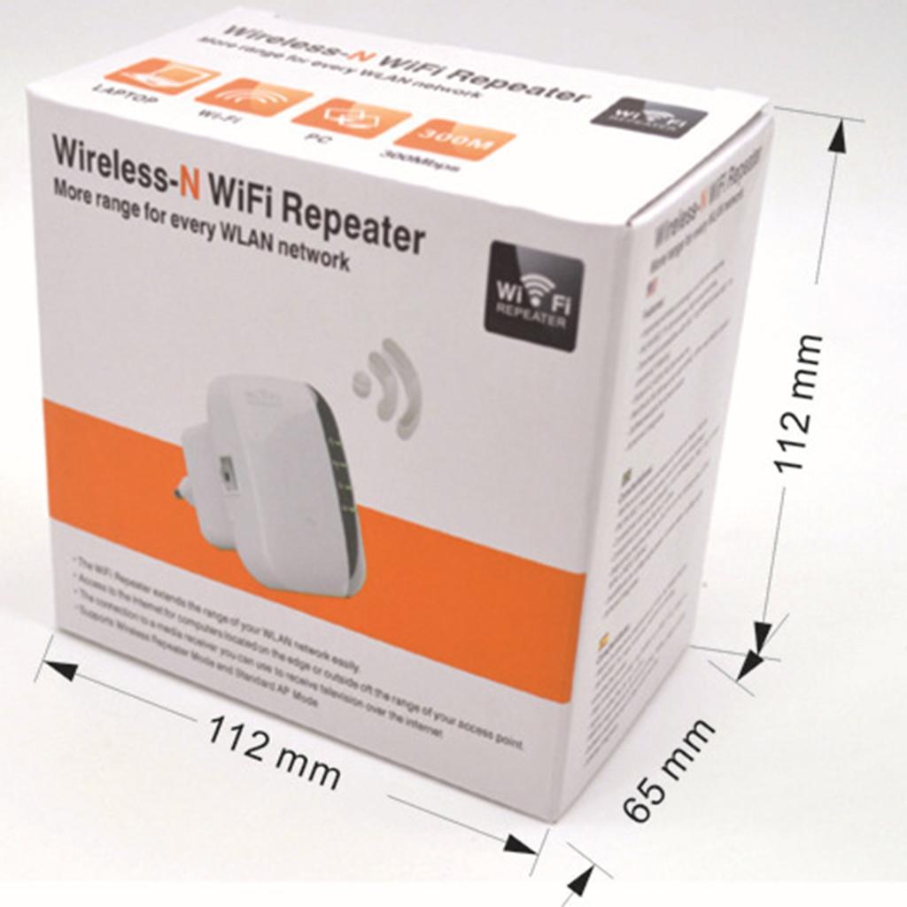 Wireless Wifi Repeater Extender 300Mbps 802.11N Booster Long Distance Socket