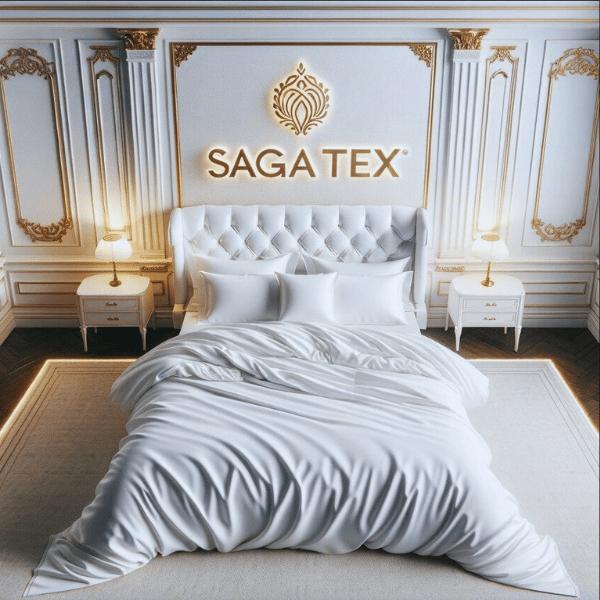 Vỏ Chăn Khách Sạn SAGATEX Công Nghệ Dệt Tiên Tiến Không Xù Lưu Thông Khí Tốt Mát Mẻ - 1m8 x 2m