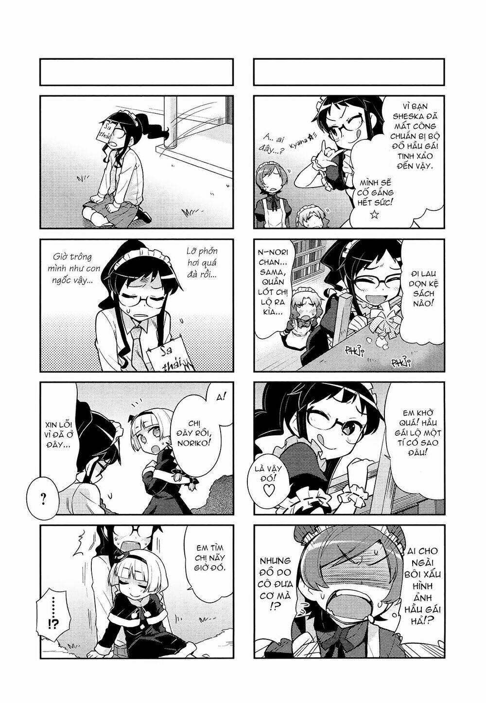 majyo to houki to kurobuchi megane chapter 12 7