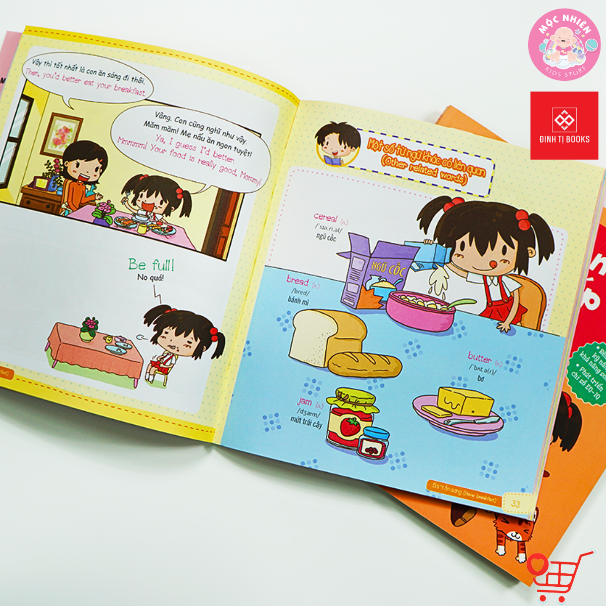 Sách - Tiếng Anh giao tiếp cho trẻ em - Đinh Tị Books