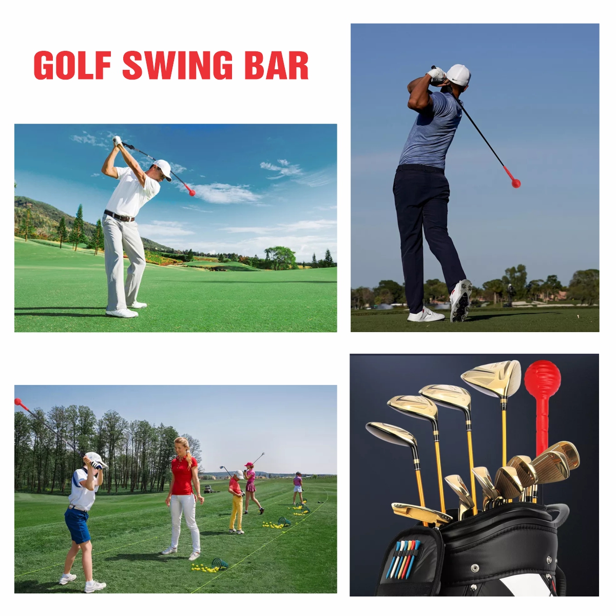 GẬY TẬP THỂ LỰC SWING - PGM SOFT SWING BAR - HGB011