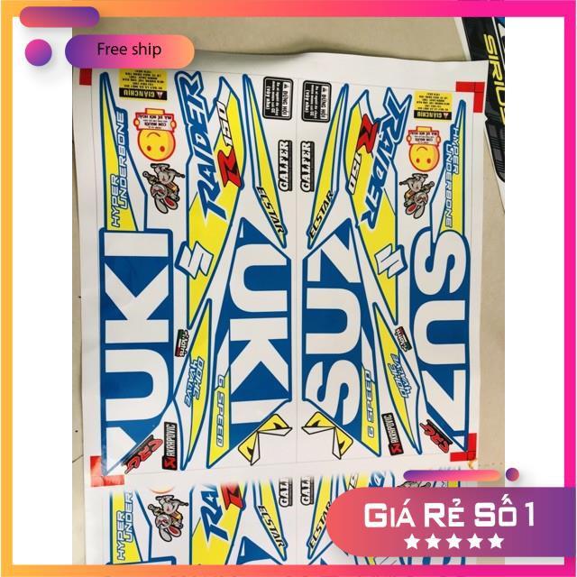 Tem rời dành cho xe Raider Fi mẫu zin