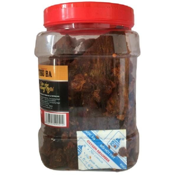 Thịt bò khô miếng Đặc sản Quảng Ngãi hũ 500gr