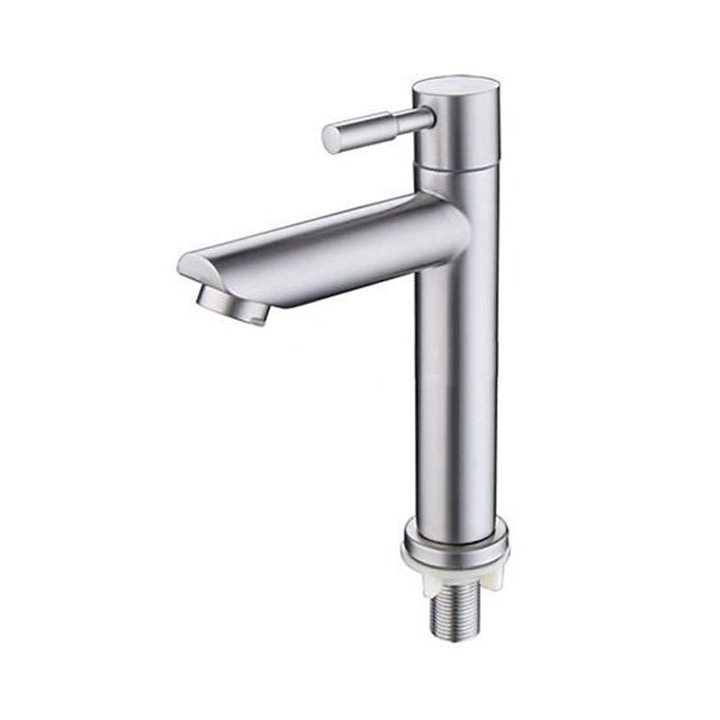 Vòi Rửa Mặt Lavabo Vòi Lavabo Lạnh INOX 304 VÒI ĐIẾU GIÁ SIÊU SỈ