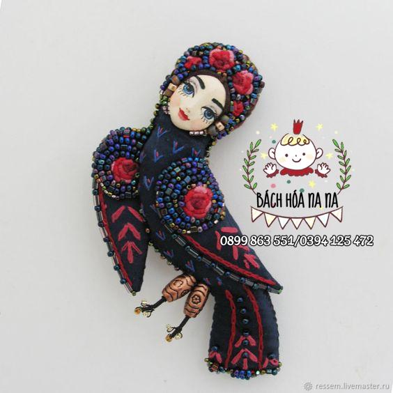 DIY đính cườm tự làm, kit nguyên liệu thêu đính đá NỮ THẦN BABILON- CHARM TRANG TRÍ TÚI SÁCH- NA HANDMADE SHOP