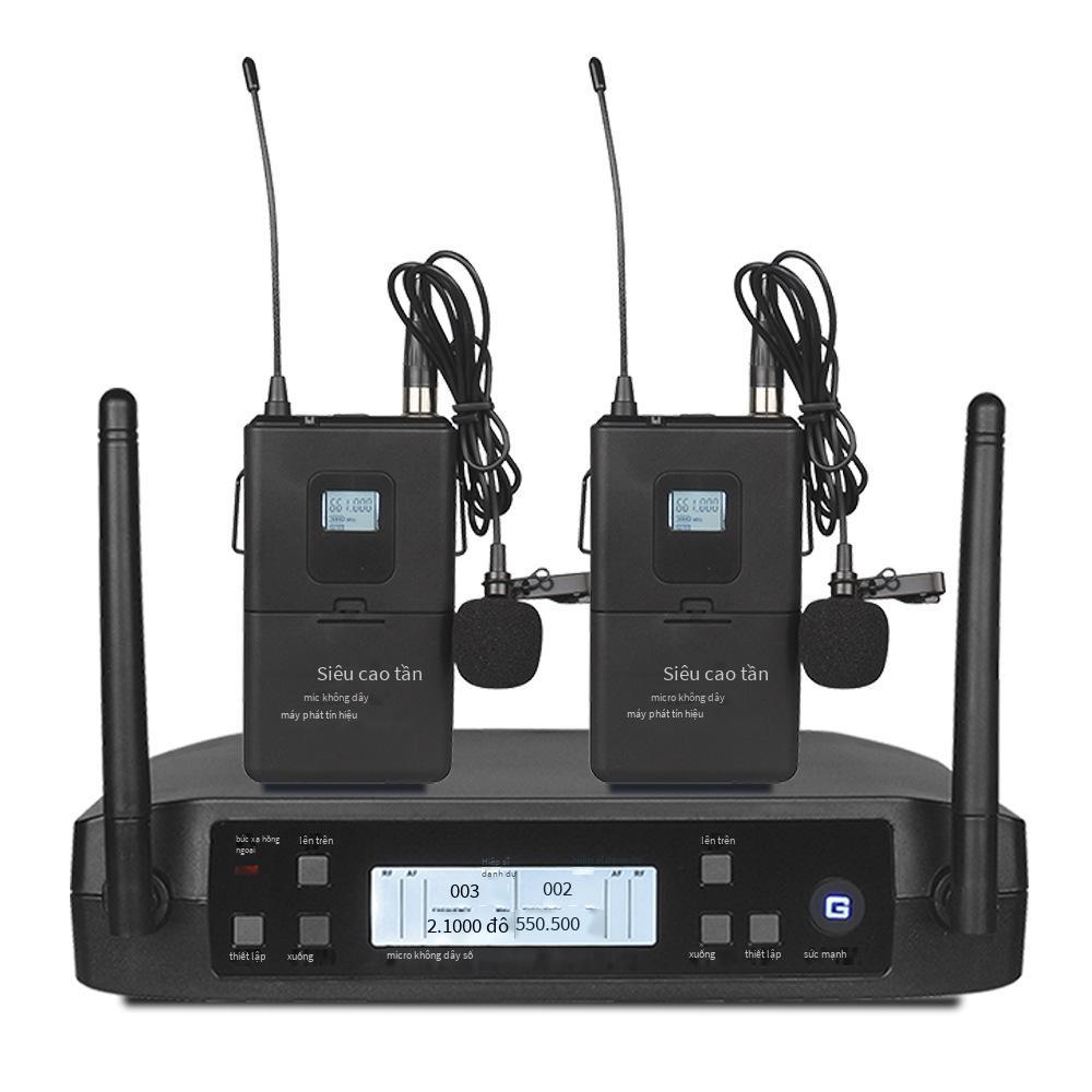 Ưu đãi đặc biệt GLXD một cho hai micrô không dây gia đình Phân khúc chữ U FM micrô vòng động trường giảng ngoài trời micrô bài hát K