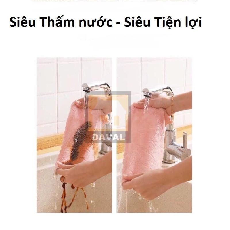 COMBO 3, 10 Khăn Lau Đa Năng Siêu Thấm Nước lau bàn ghế chén dĩa, sợi vải mịn siêu thấm nước