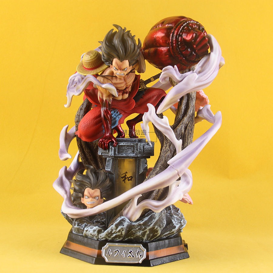 Mô hình luffy snakeman gear 4 có đen led - one piece