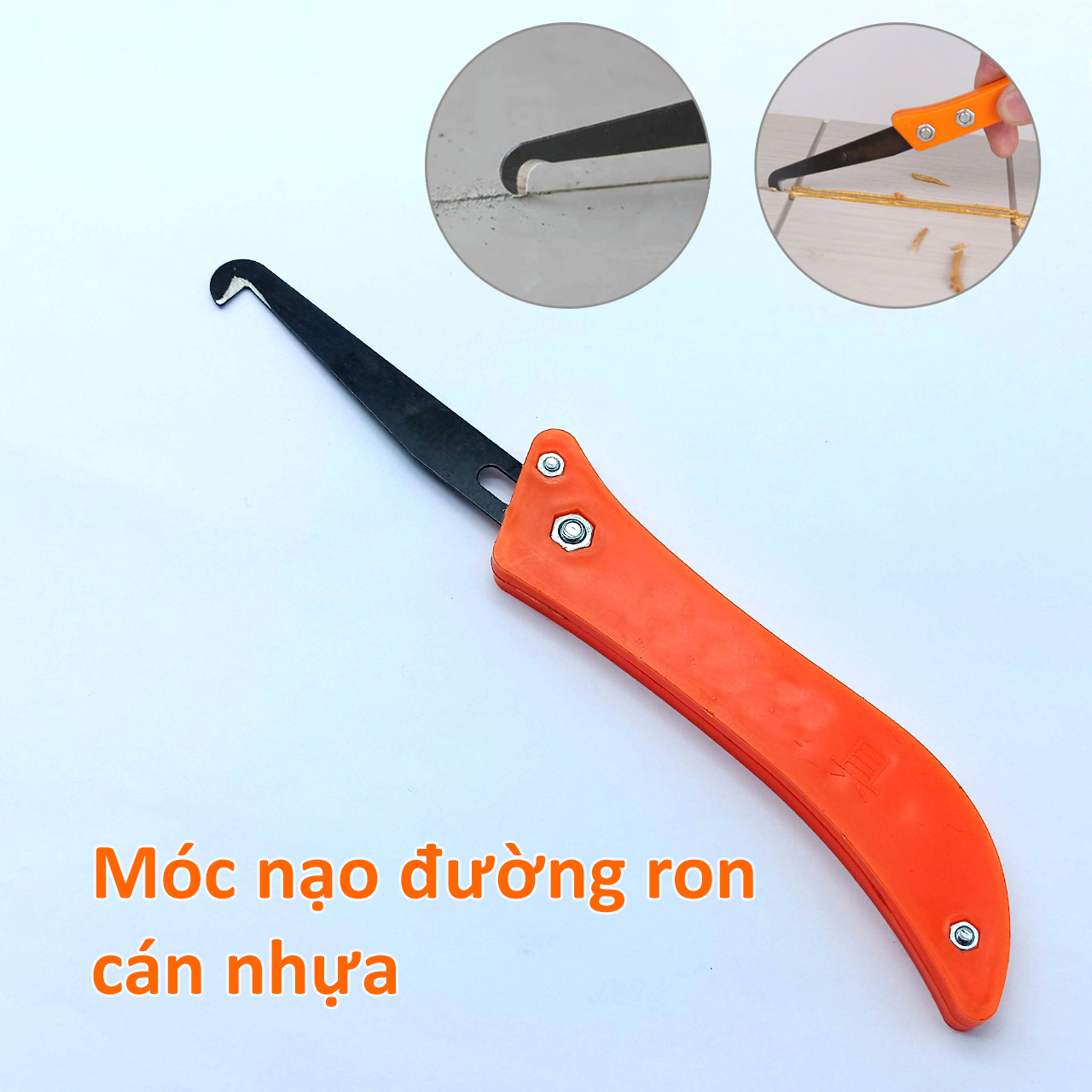 Móc nạo đường ron cán nhựa gấp bỏ túi