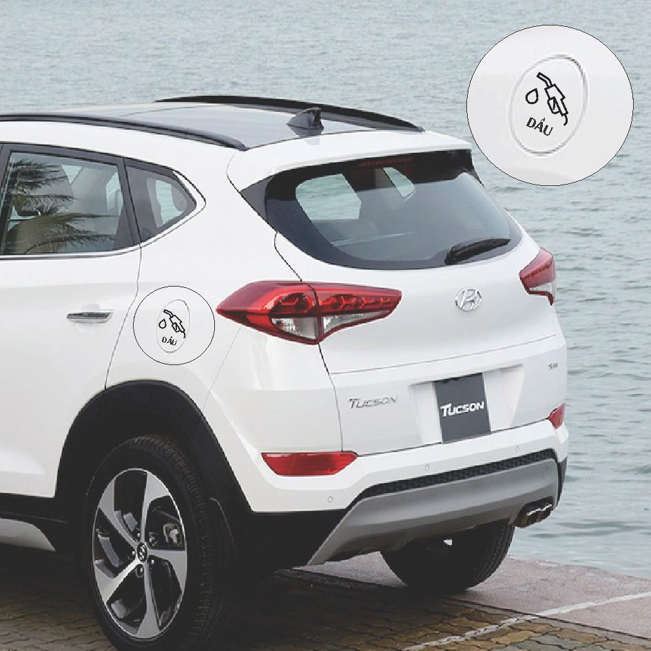 Decal phân biệt xăng dầu cho oto, xe 4 chỗ, xe du lịch oil-2