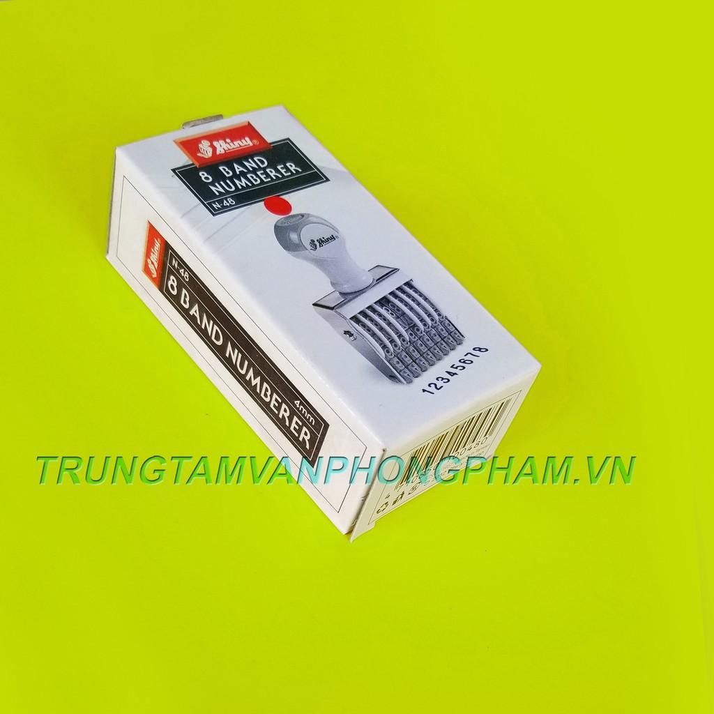 Dấu shiny 8 dãy số N58 N48 N38 N28 N18 3mm 4mm 5mm 7mm 9mm