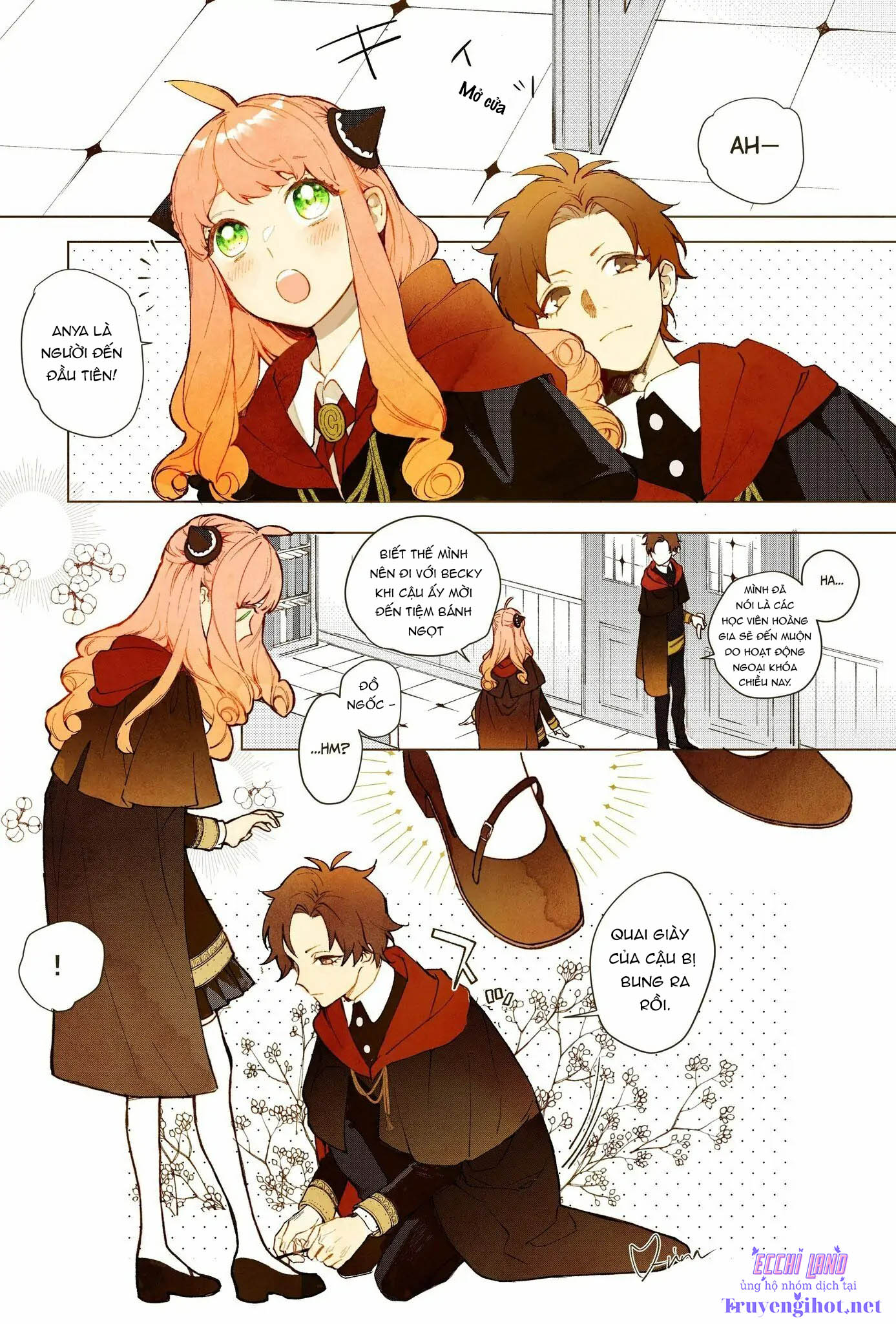 spy x family - anya và damian chapter 3 4