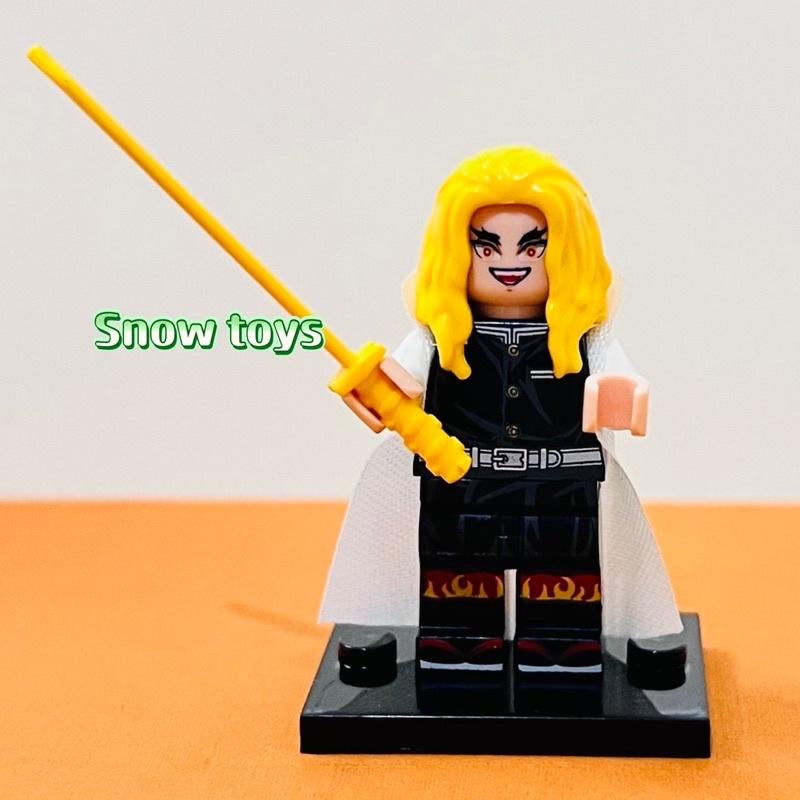 Minifigures Kimetsu no Yaiba - Mô hình Thanh gươm diệt quỷ - Tanjiro Nezuko Zenitsu Inosuke Giyu Rengoku Kanroji Mitsuri