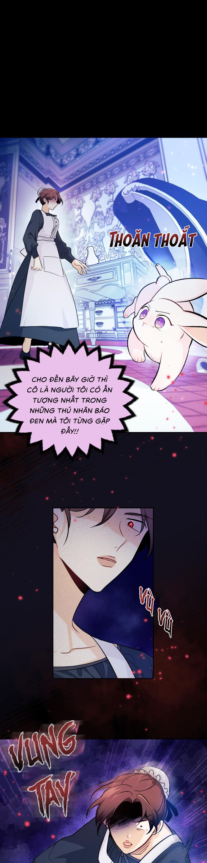 mối liên kết giữa báo đen và bé thỏ chapter 13 23
