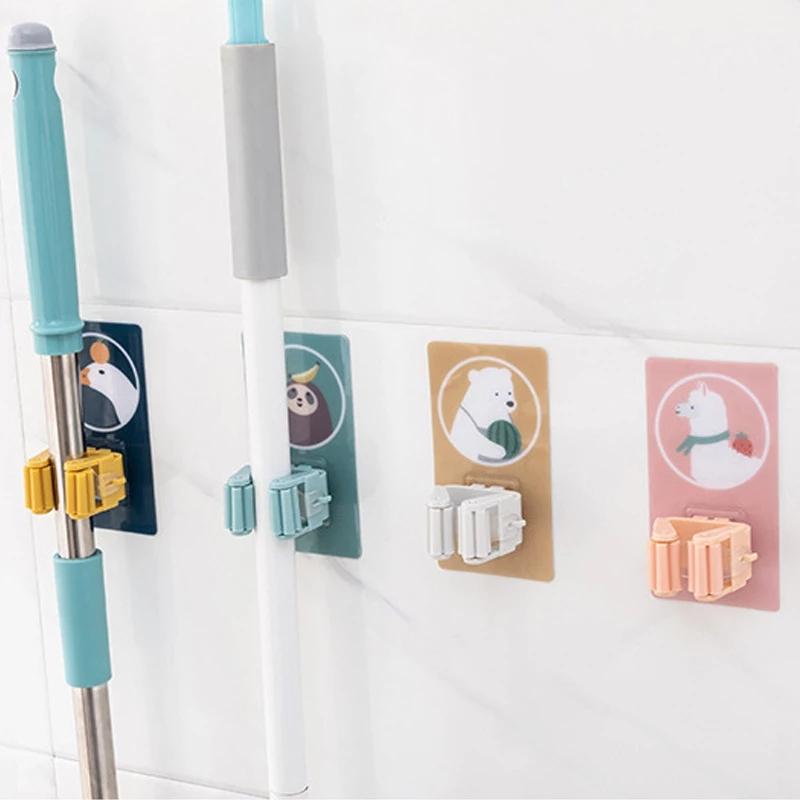 Móc Dán Tường Giữ Cây Lau Nhà Tiện Lợi