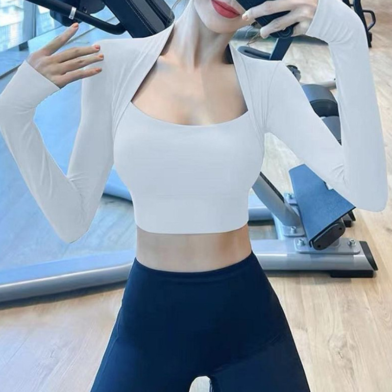 Áo dài tay croptop nữ CX1923 - Áo croptop siêu hot, khoe xương quai xanh quyến rũ