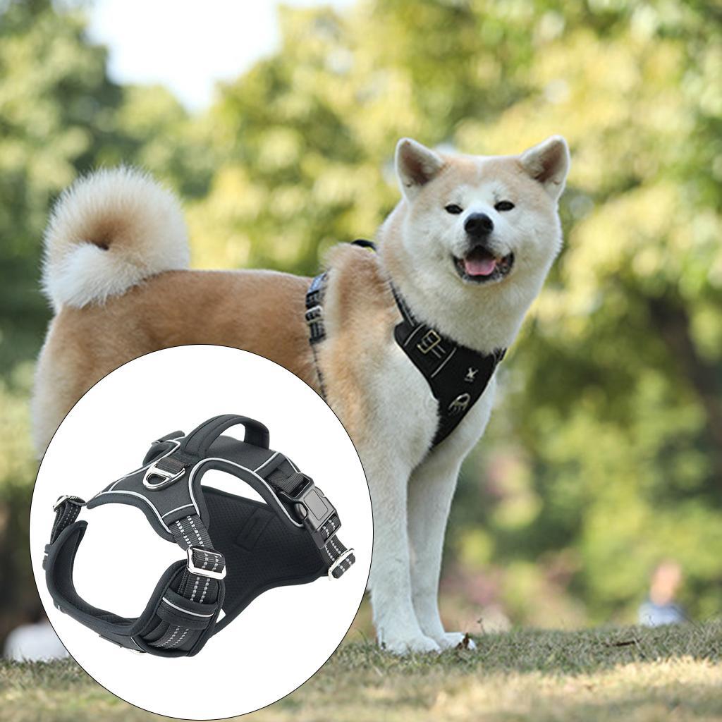 Adjustable Pet  Vest Harness for M - L Dogs Walking