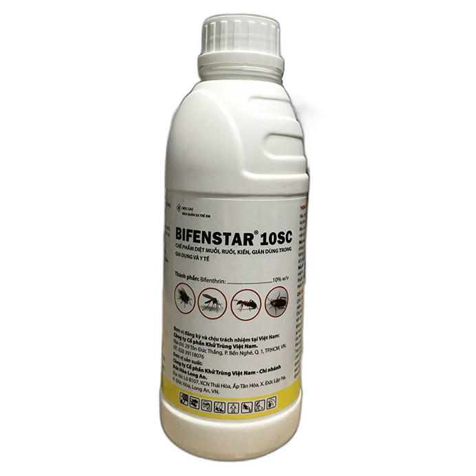 Thuốc Bifenstar 10SC diệt muỗi, kiến, gián... cho nhà ở và bọ trĩ, bọ xít.. gây hại cho cây trồng