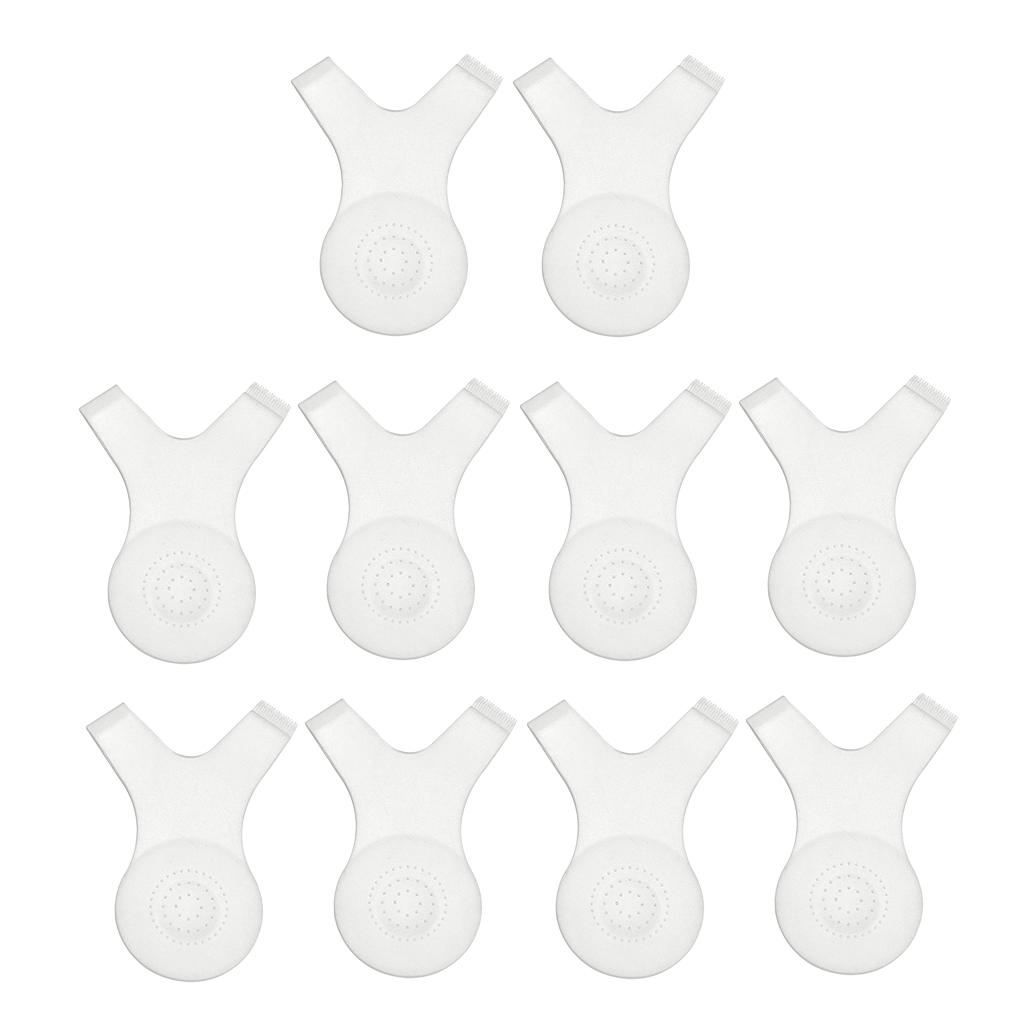 10 Pieces Y Shape Applicator for Eyelash Lifting Lash Lifting Curler Brush