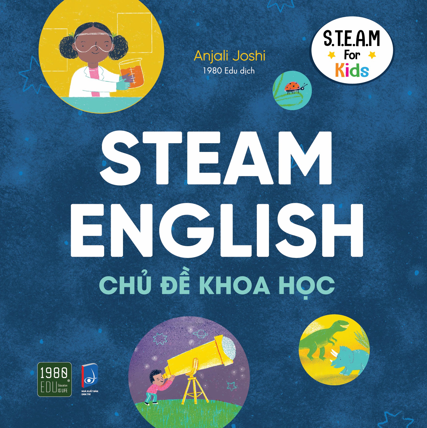 Sách - Bộ Steam English: Khoa Học, Công Nghệ, Kỹ Thuật, Nghệ Thuật, Toán Học, Vật Lý (Bộ 6 Cuốn) - TTR Bookstore