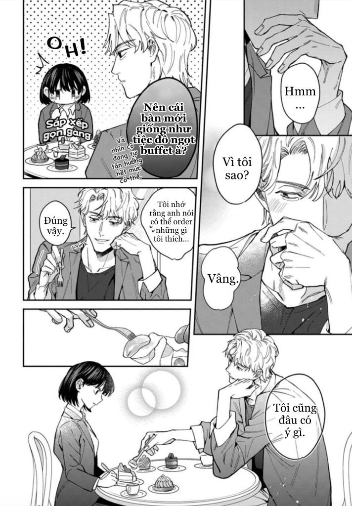 tôi không thể chỉ biết yêu thôi - cấp trên hay soi mói và cấp dưới nghiện mùi chapter 6.1 12