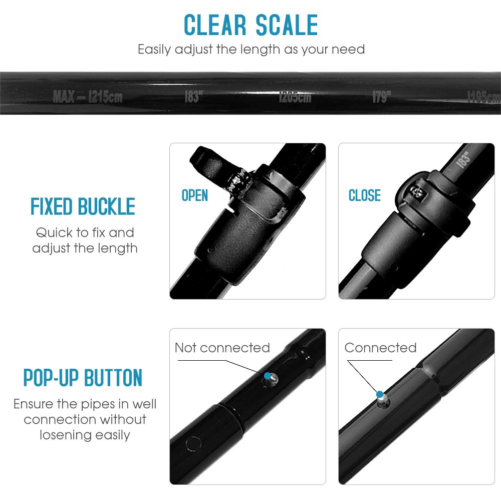 Mái Chèo Có Thể Tháo Rời Hợp Kim Nhôm Magie