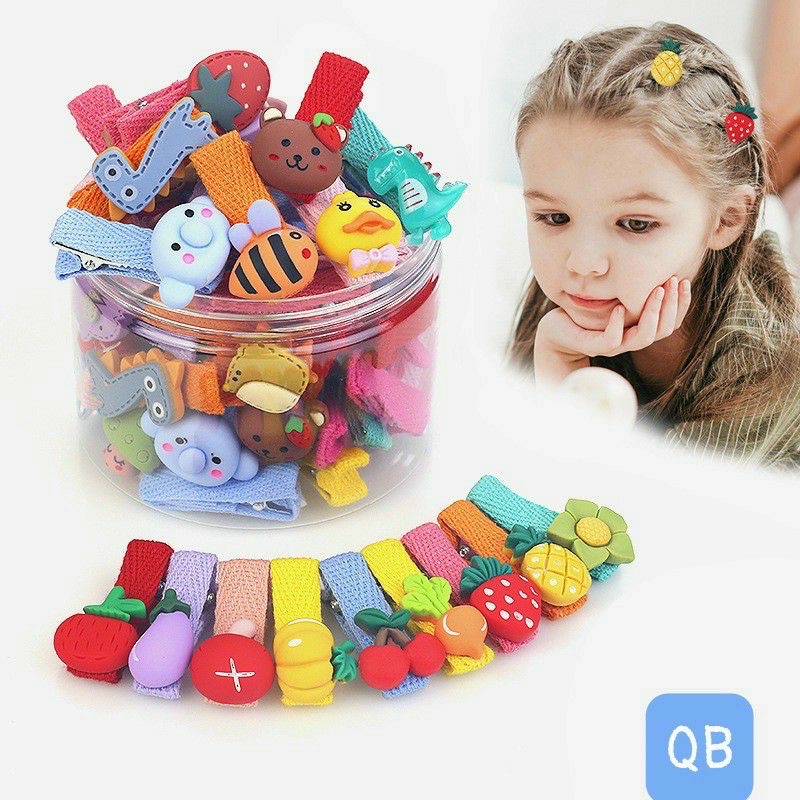 Hộp kẹp tóc nhiều màu, kẹp tóc mái  , nhiều hoa văn hình thú xinh xắnlà phụ kiện làm đẹp cho chị em  trở nên xinh xắn đáng yêu , đẹp và dễ thương hơn