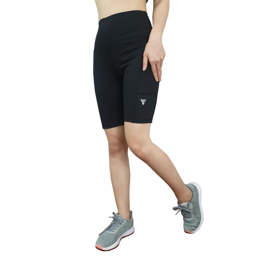 Quần Ngố Tập Gym Nữ - Quần Legging Lửng Có Túi